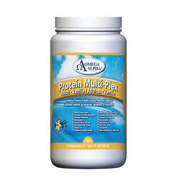 Protein Multi-Plex Adult Vanilla 850 Grams by OmegaAlpha