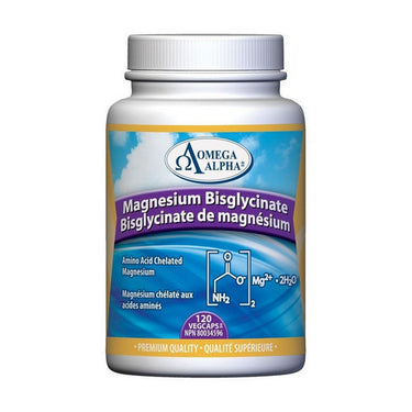 Magnesium Bisglycinate 120 Veg Caps by OmegaAlpha