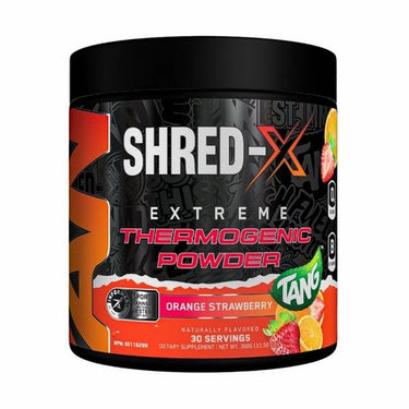 Ultimate Fat Burner Shred-X Powder Tang Orange Strawberry 300 Grams by Applied Nutrition
