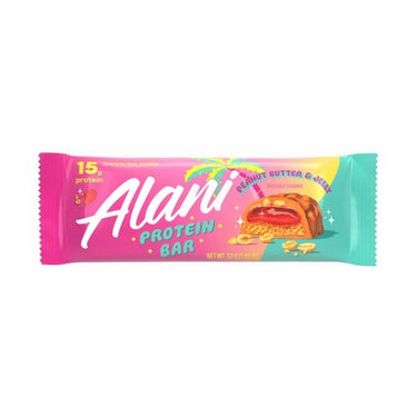 Alani Nu, Protein Bar Peanut Butter And Jelly, 46 Grams (Pack Of 12)
