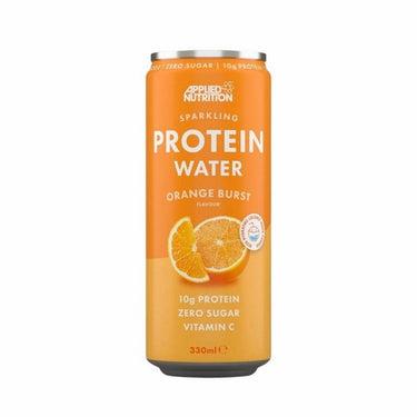 Sparkling Water Protein Orange Burst 330 Ml (Pack Of 12) by Applied Nutrition