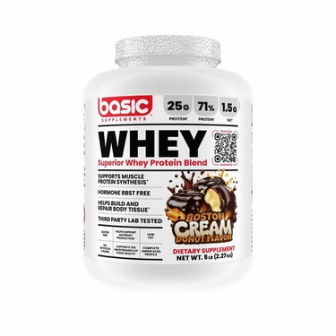 Basic Whey Boston Cream 5 Lbs by Basic Supplements