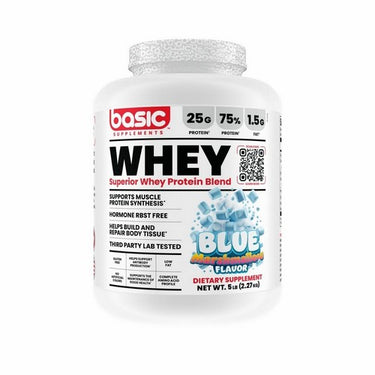 Basic Whey Blue Marshmallow 5 Lbs by Basic Supplements