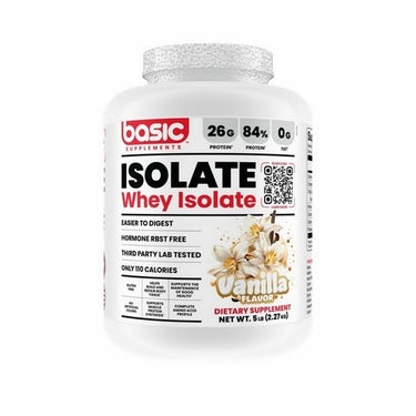Basic Isolate Vanilla 5 Lbs by Basic Supplements