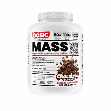 Basic Mass Gainer Chocolate 6 Lbs by Basic Supplements