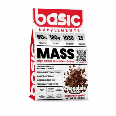 Basic Mass Gainer Chocolate 15 Lbs by Basic Supplements
