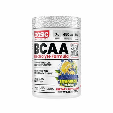Basic Bcaa Blueberry Lemonade 30 Servings by Basic Supplements