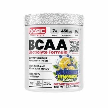 Basic Bcaa Blueberry Lemonade 60 Servings by Basic Supplements