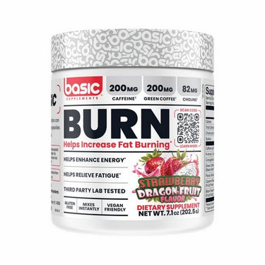 Basic Burn Strawberry Dragonfruit 45 Servings by Basic Supplements