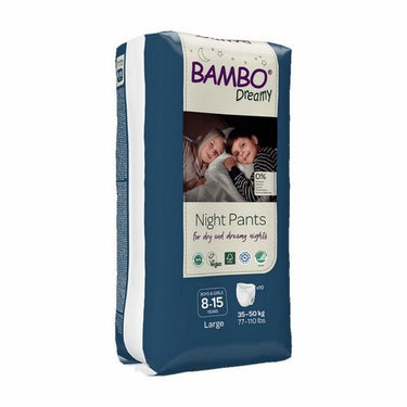 Dreamy Night Pants 8-15 Years 10 Count by Bambo Nature