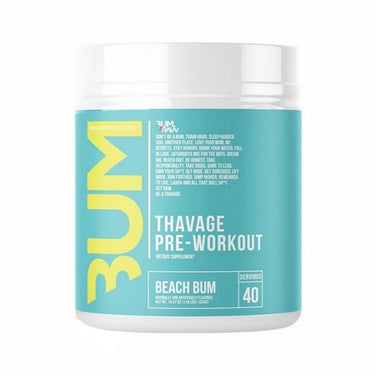 Cbum Thavage Pre-Workout Beach Bum 40 Servings by BUM Energy