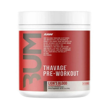 Cbum Thavage Pre-Workout Lion'S Blood 40 Servings by BUM Energy