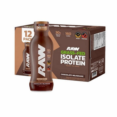 Raw Protein Shake Drink Chocolate 355 Ml (Pack Of 12) by BUM Energy