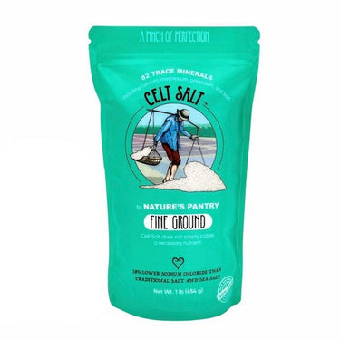 Celt Salt Fine Ground Bag 454 Grams (Case Of 6) by Celtic Sea Salt