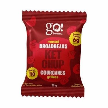 Go Nutrition Broad Beanz Ketchup 28 Grams (Pack Of 24) by Go! Krisp