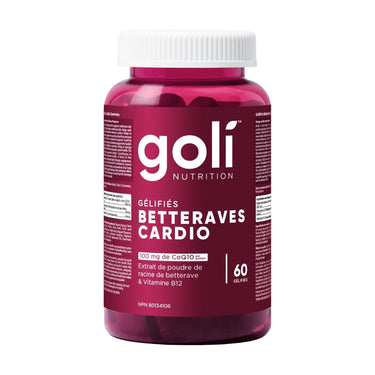 Goli, Goli Cardio Gummies Beet, 60 Count