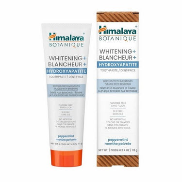 Himalaya Toothpaste Hydroxyapatite Whitening Peppermint 113 Grams by Himalaya Herbal