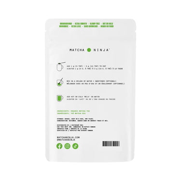 Matcha Ninja, Organic Matcha Green Tea, 1 Kg