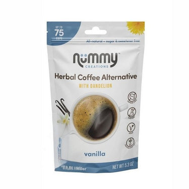 Herbal Coffee Alternative Vanilla 150 Grams (Case Of 10) by Nummy Creations