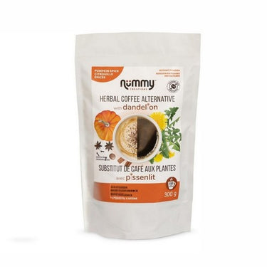 Nummy Creations, Herbal Coffee Alternative Pumpkin, 300 Grams (Case Of 6)