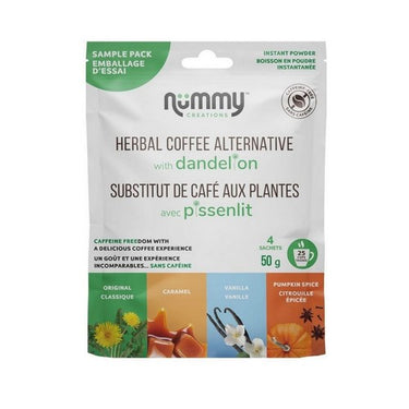 Nummy Creations, Herbal Coffee Alternative Variety, 50 Grams (Pack Of 12)