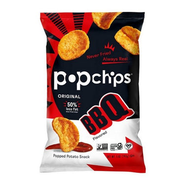 Popchips, Potato Chips Barbeque, 142 Grams (Case Of 6)