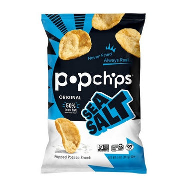 Popchips, Potato Chips Sea Salt, 142 Grams (Case Of 6)