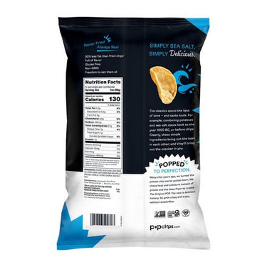 Popchips, Potato Chips Sea Salt, 142 Grams (Case Of 6)