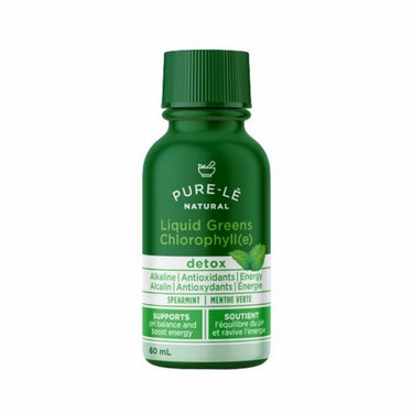 Natural Liquid Greens Mint 60 Ml (Pack Of 12) by Pure-le