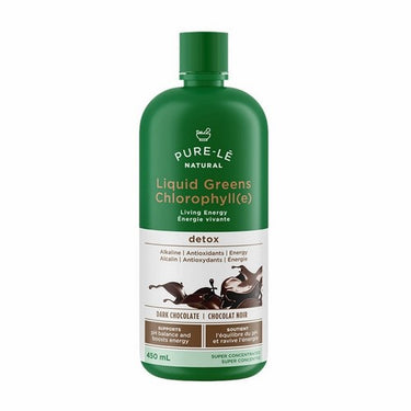 Natural Liquid Greens Dark Chocolate 450 Ml by Pure-le