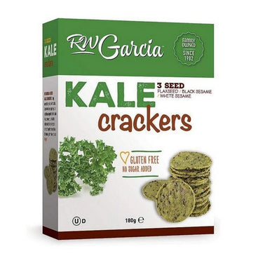 Rw Garcia, Rw Garcia Crackers Kale, 180 Grams (Case Of 6)