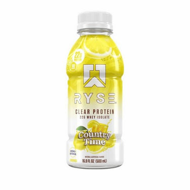 Ryse Clear Whey Country Time Lemonade 500 Ml (Pack Of 12) by Ryse Supplements