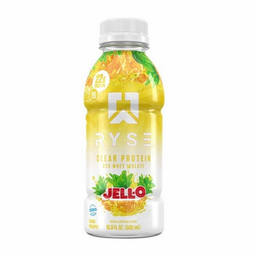 Ryse Clear Whey Jell-O Island Pineapple 500 Ml (Pack Of 12) by Ryse Supplements