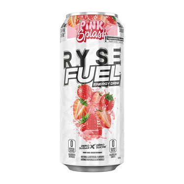 Ryse Supplements, Ryse Fuel Bilingual Pink Splash, 473 Ml (Pack Of 12)