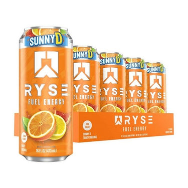 Ryse Supplements, Ryse Fuel Bilingual Sunnyd Tango Original, 473 Ml (Pack Of 12)
