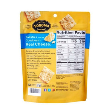 Sonoma Creamery, Sonoma Creamery Cheese Crisps Parmesan, 64 Grams (Case Of 6)