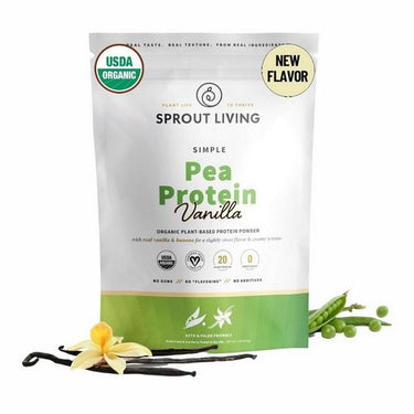 Simple Protein Organic Pea Vanilla 1 Lb by Sprout Living