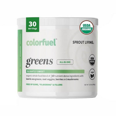 Sprout Living, Colorfuel Greens Slightly Sweet, 300 Grams