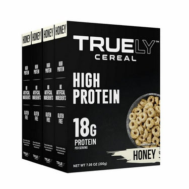 Truely Cereal, High Protein Cereal Honey, 200 Grams (Case Of 6)