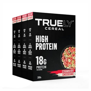 Truely Cereal, Truely Protein Cereal Strawberry Cheesecake, 200 Grams (Case Of 6)