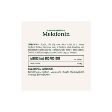 Nature's Bounty, Maximum Strength Melatonin, 10 Mg, 60 Tabs