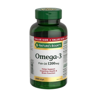 Omega-3 Fish Oil 200 Softgels by Nature's Bounty