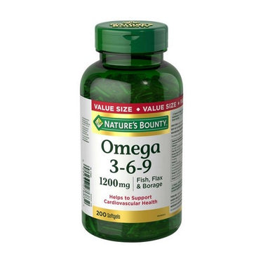 Omega 3-6-9 200 Softgels by Nature's Bounty