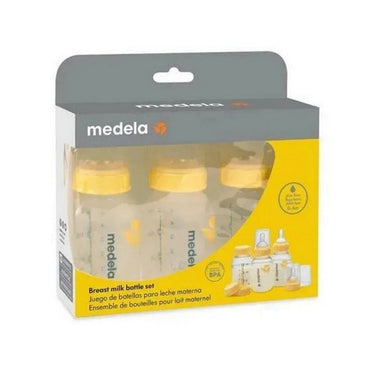 Slow Flow Feeding And Storage Bottles 3 X 150 Ml by Medela