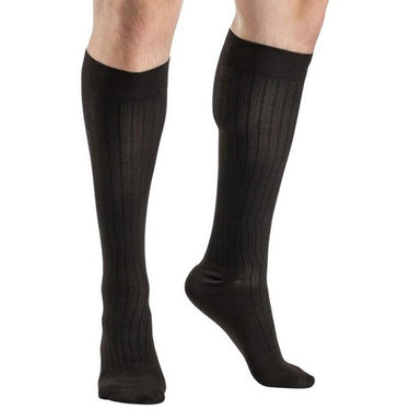 Calf High Bus Men Brown 15-20 MMHG Size C 1 Pair by Sigvaris