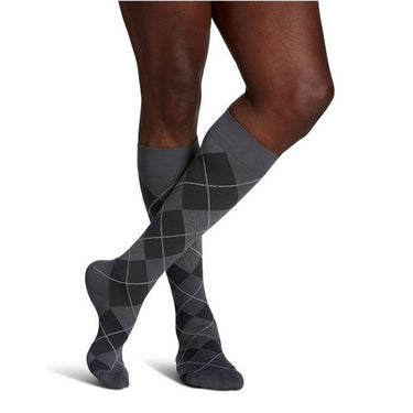 Calf High Graphite Argyle 15-20 MMHG Size A 1 Pair by Sigvaris