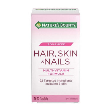 Nature's Bounty, Advanced Hair Skin And Nails, 90 Tabs