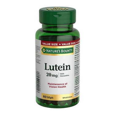 Lutein 60 Softgels by Nature's Bounty