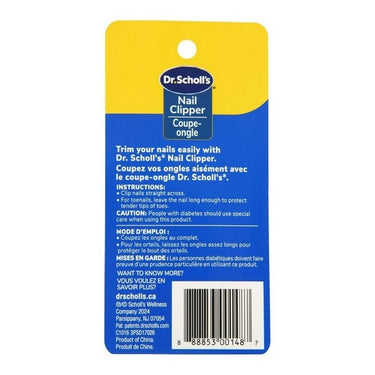 Dr. Scholls, Nail Clipper, 1 Each