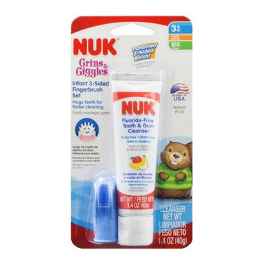 NUK Products, Infant Baby Tooth And Gum Cleanser With Toothpaste, 1.4 Oz